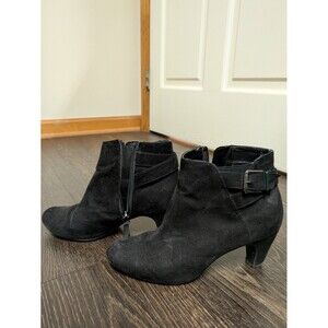 Sam & Libby Black Boots Size 7.5